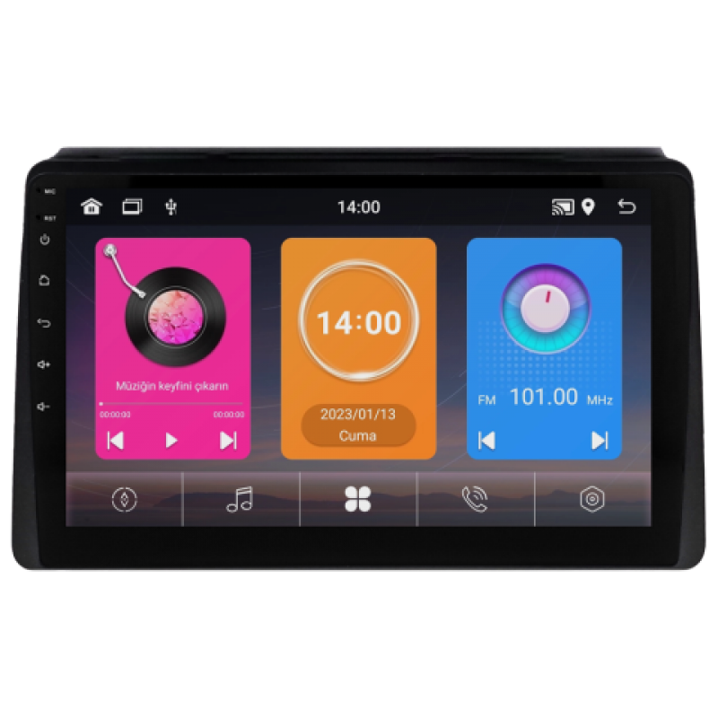 Dacia Duster Android Multimedya Sistemi (2018-2024)