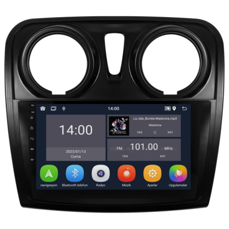 Dacia Logan 2 Android Multimedya Sistemi (2013-2020)