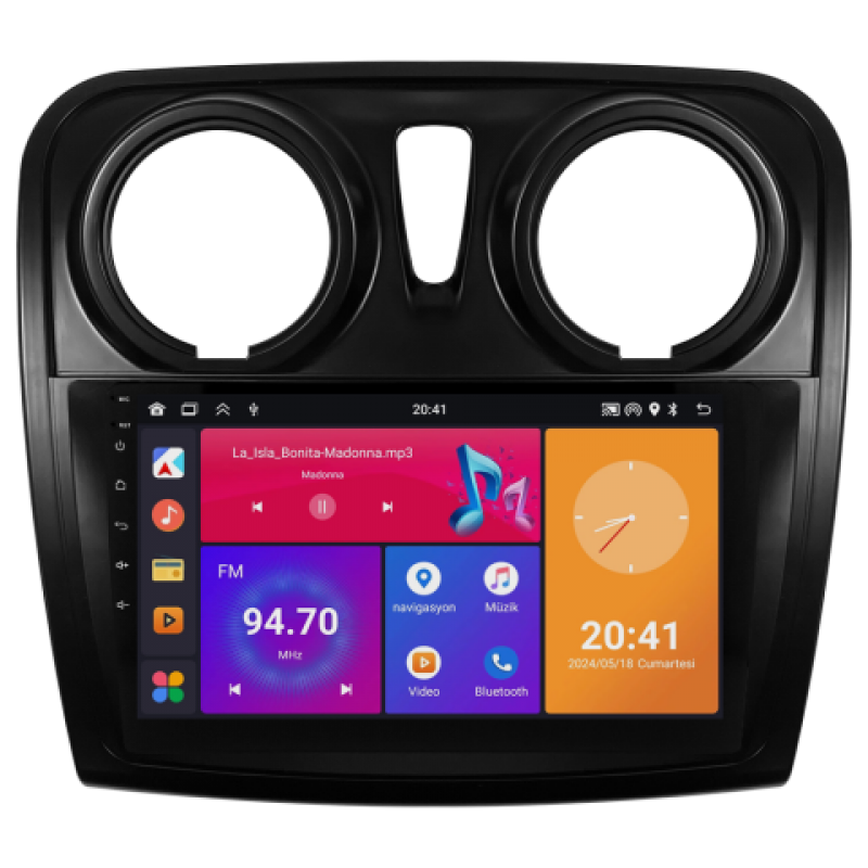 Dacia Sandero Android Multimedya Sistemi (2013-2020) 