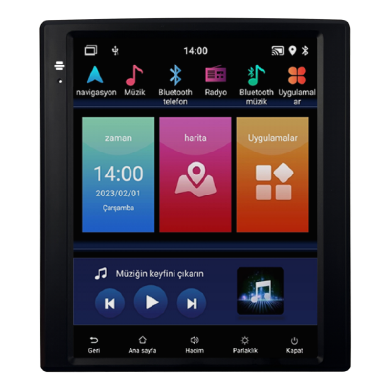 Fiat Doblo Android Multimedya Sistemi (2015-2023) 