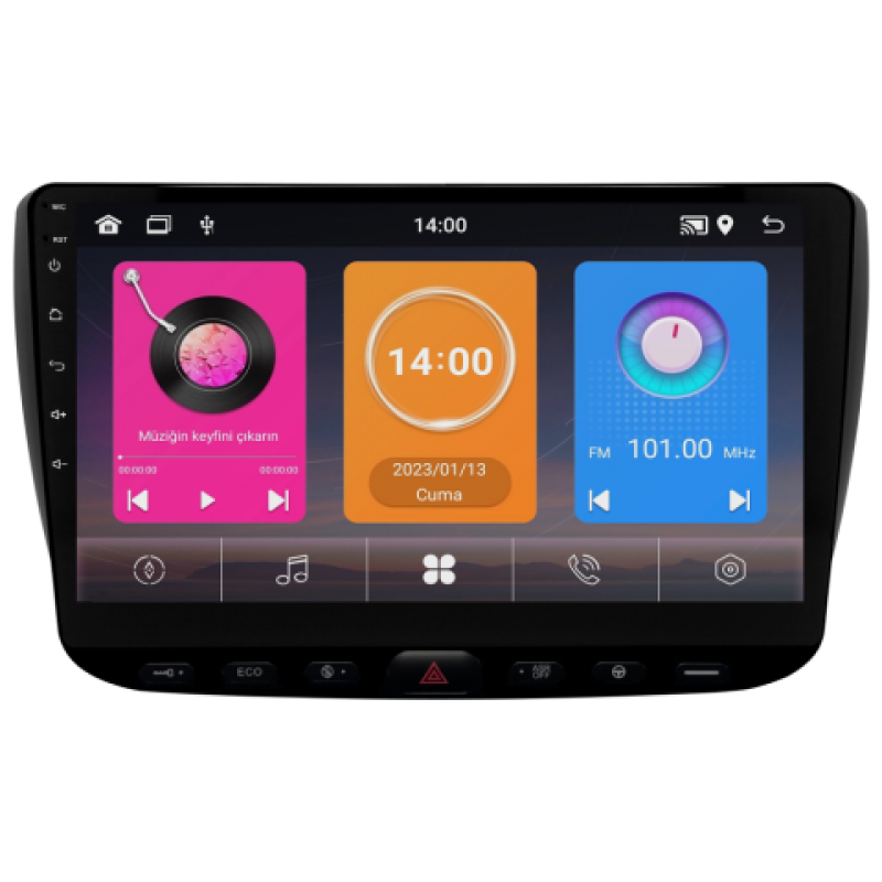 Fiat Punto Urban Android Multimedya Sistemi (2012-2018) 