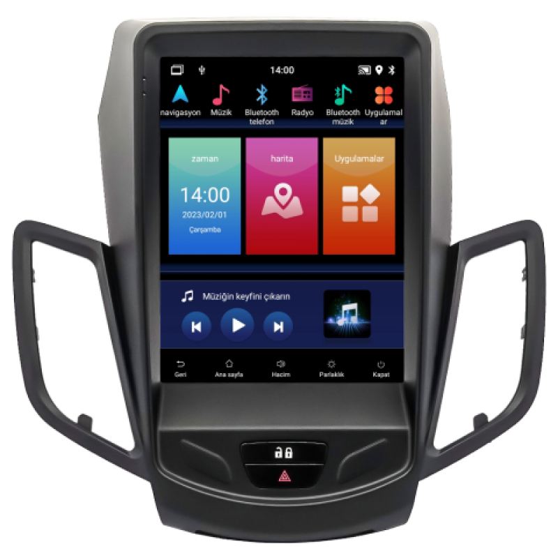 Ford Fiesta Android Multimedya Sistemi (2010-2017)