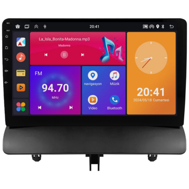 Ford Courier Titanium Android Multimedya Sistemi 