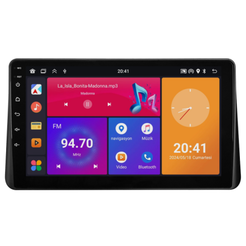 Ford Courier Android Multimedya Sistemi (2013-2024)