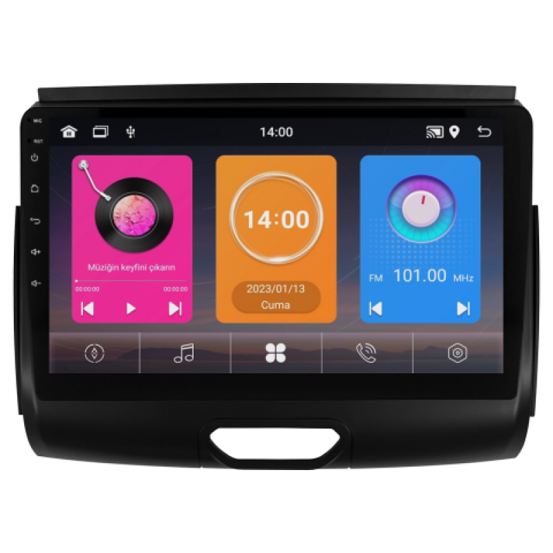 Ford Ranger Android Multimedya Sistemi (2015-2020)