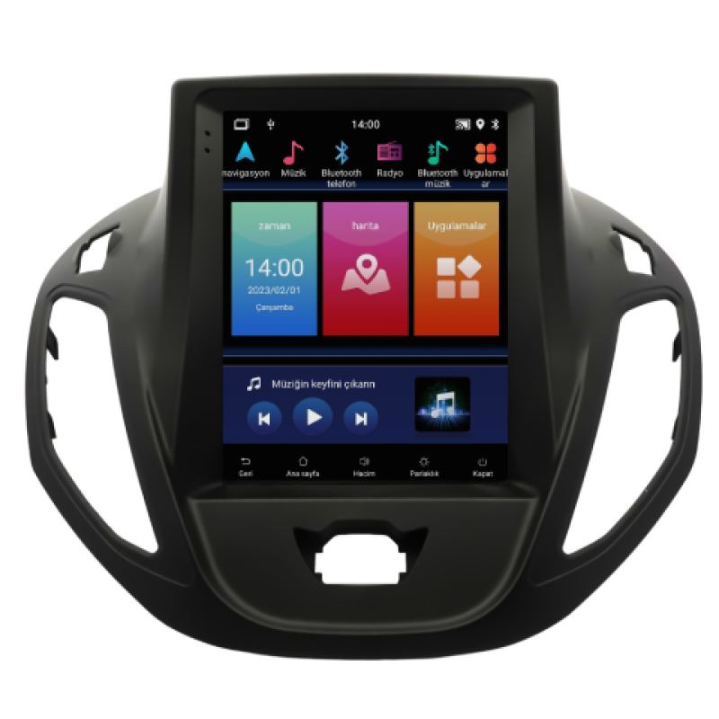 Ford Courier Android Multimedya Sistemi (2013-2024)