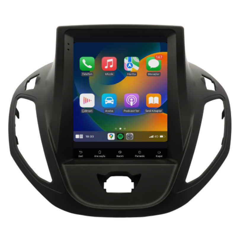 Ford Courier Android Multimedya Sistemi (2013-2024)
