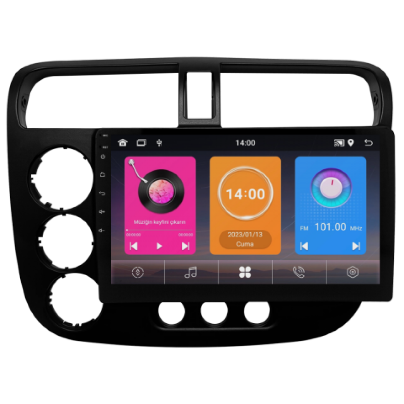 Honda Civic VTEC 2 Android Multimedya Sistemi 