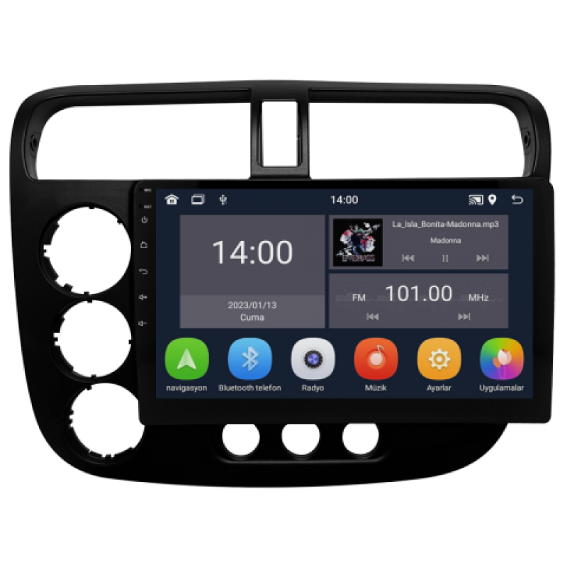 Honda Civic VTEC 2 Android Multimedya Sistemi 
