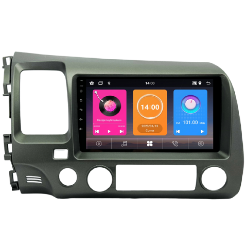 Honda Civic FD6 Android Multimedya Sistemi (2007-2012)