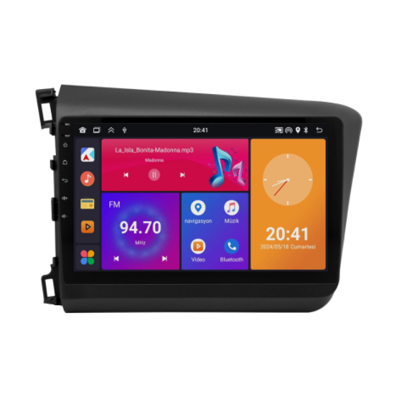 Honda Civic FB7 Android Multimedya Sistemi (2012-2016)