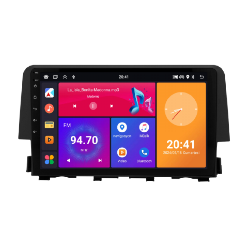 Honda Civic FC5 Android Multimedya Sistemi (2016-2021)