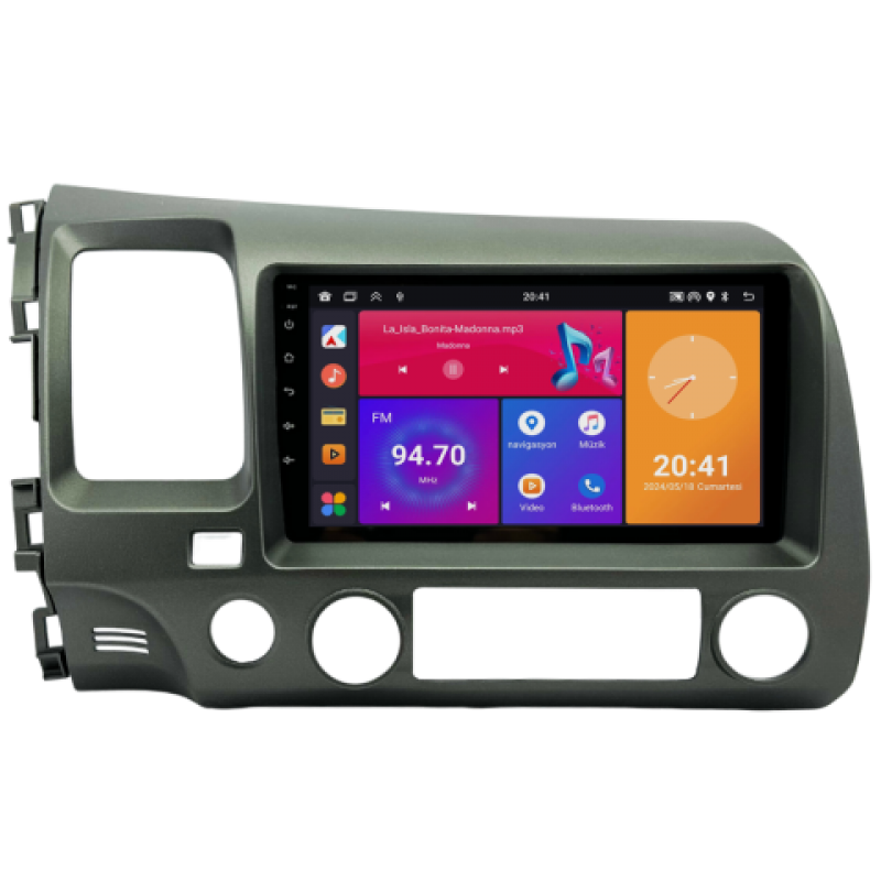 Honda Civic FD6 Android Multimedya Sistemi (2007-2012)