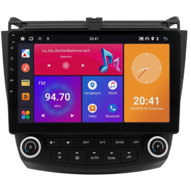 Honda Accord Android Multimedya Sistemi (2003-2008) 