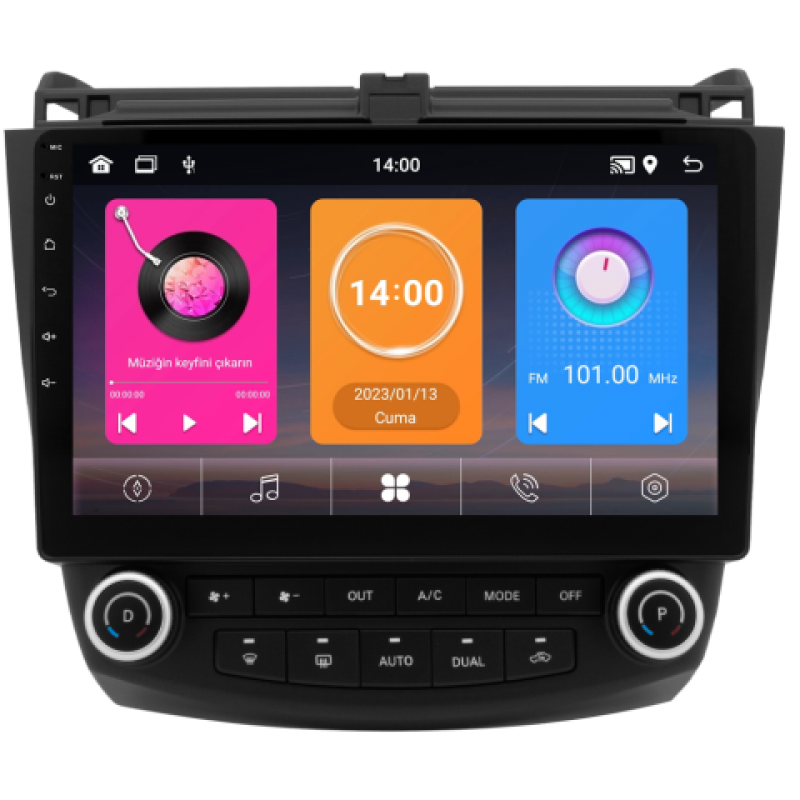 Honda Accord Android Multimedya Sistemi (2003-2008) 