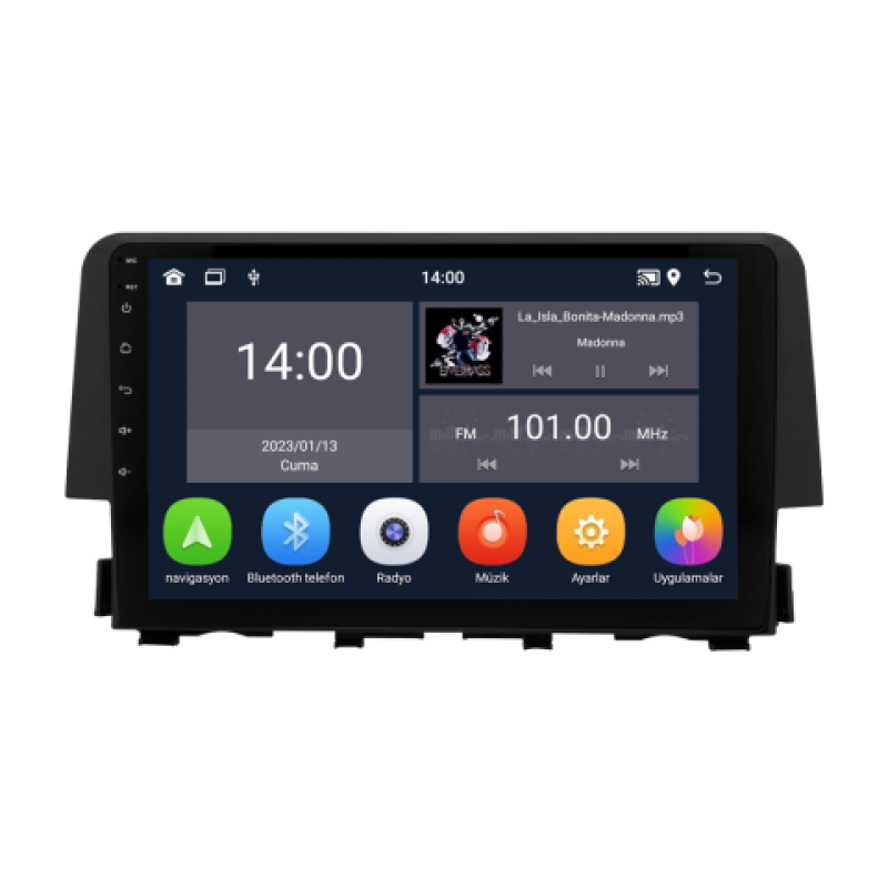Honda Civic FC5 Android Multimedya Sistemi (2016-2021)