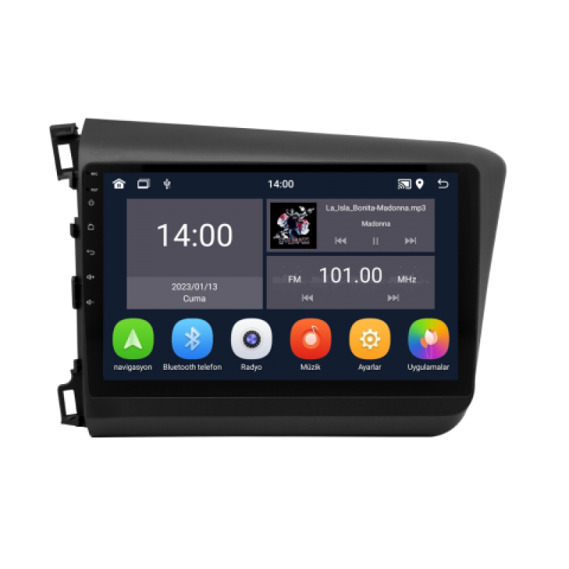 Honda Civic FB7 Android Multimedya Sistemi (2012-2016)