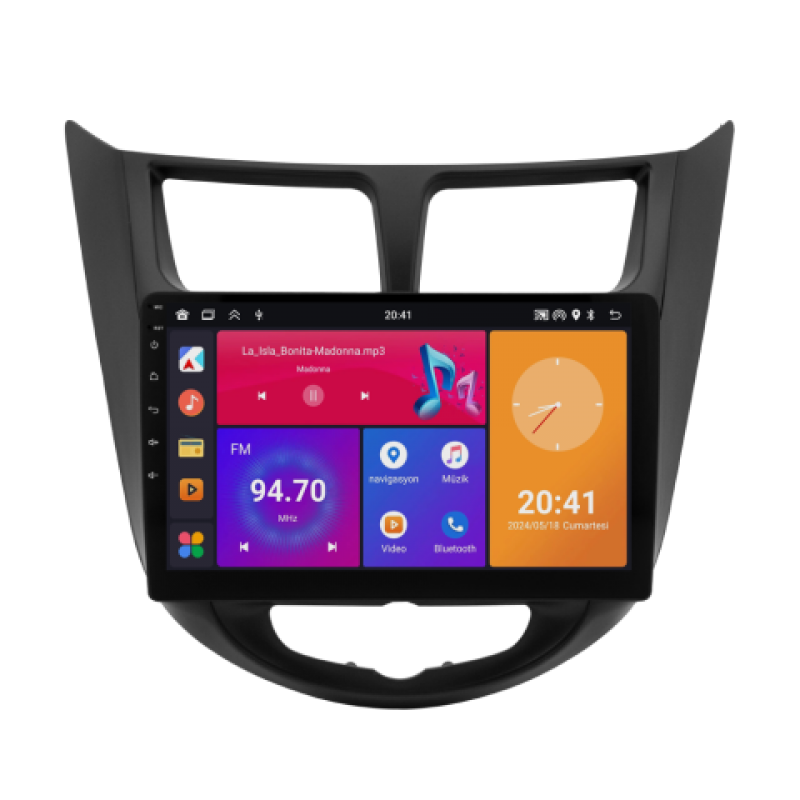 Hyundai Accent Blue Android Multimedya Sistemi (2011-2017)