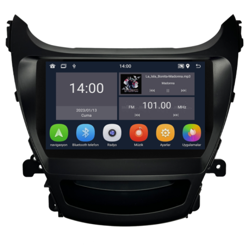 Hyundai Elantra Android Multimedya Sistemi (2012-2014)