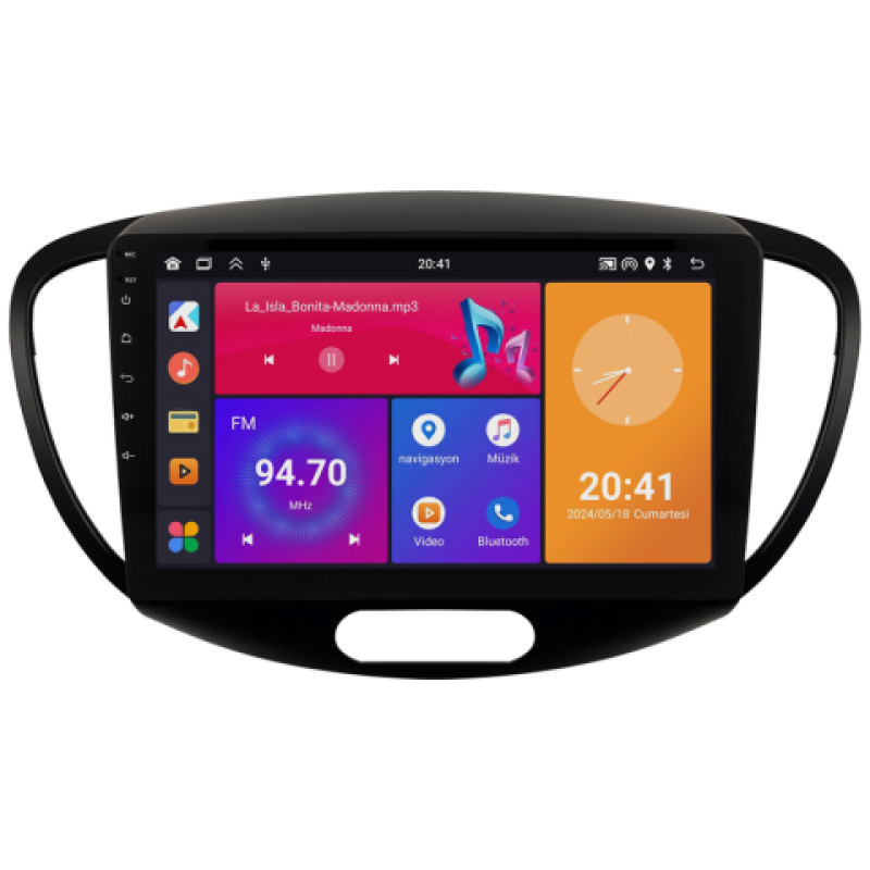 Hyundai I10 Android Multimedya Sistemi (2008-2012)