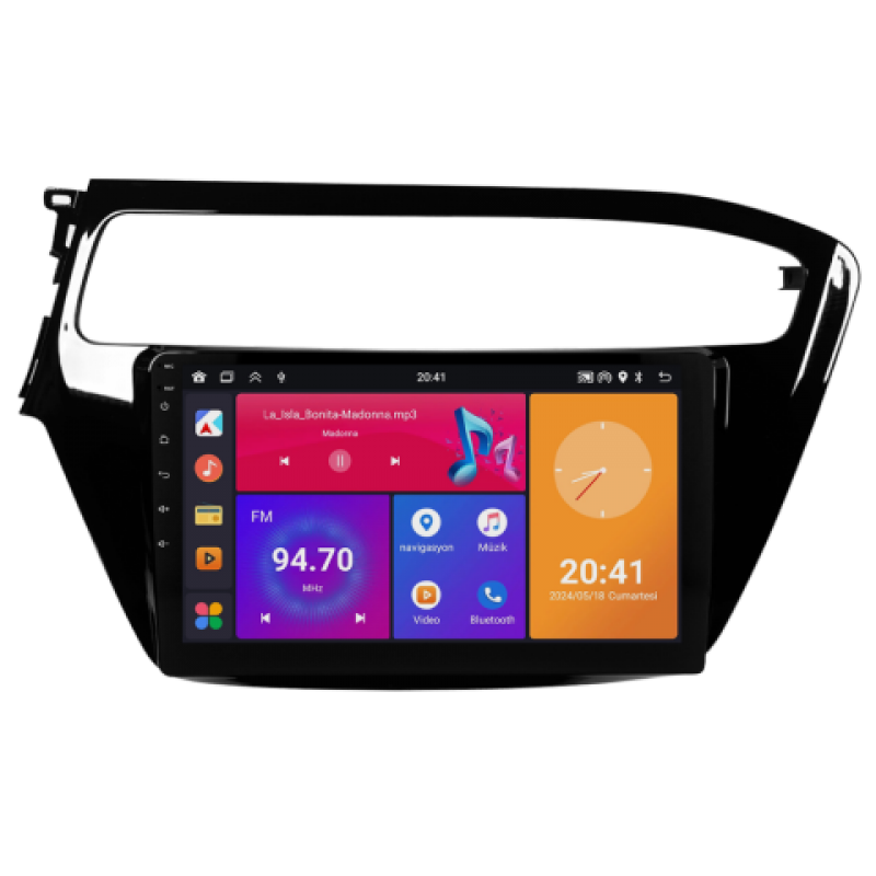 Hyundai I20 Android Multimedya Sistemi (2018-2019)