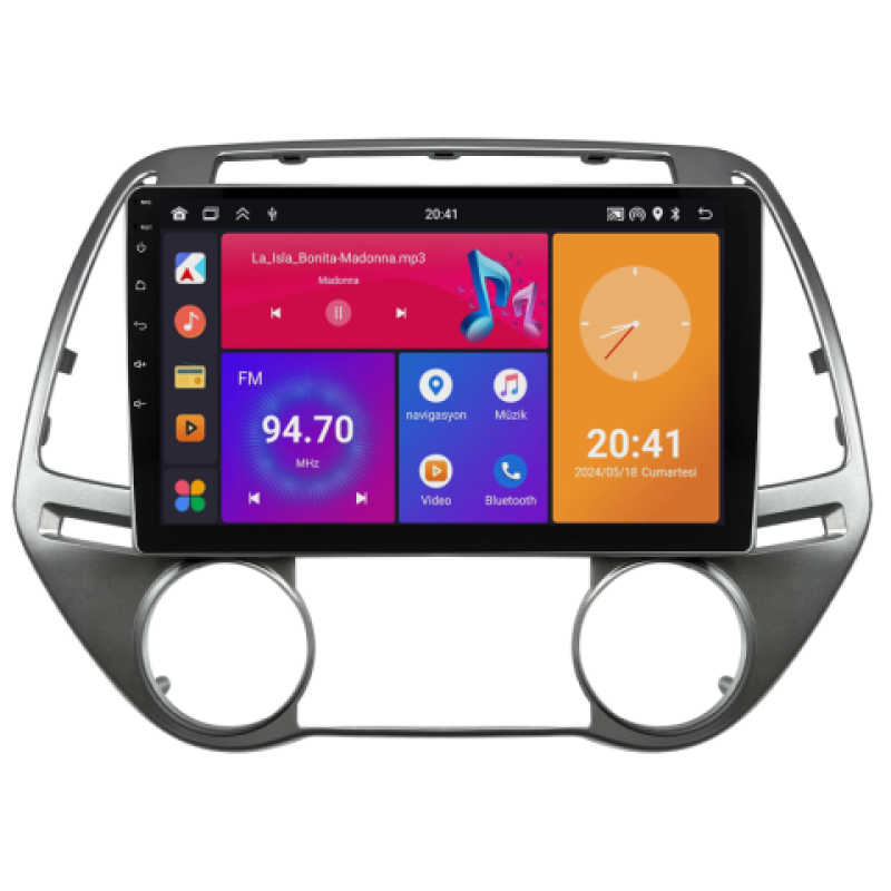 Hyundai I20 Android Multimedya Sistemi (2008-2012)