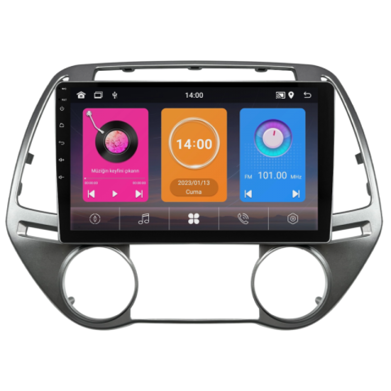 Hyundai I20 Android Multimedya Sistemi (2008-2012)