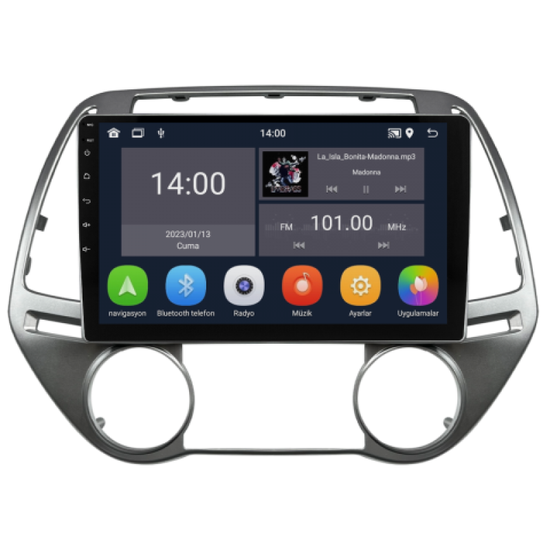 Hyundai I20 Android Multimedya Sistemi (2008-2012)