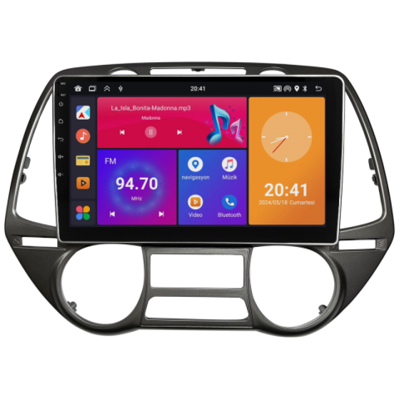 Hyundai I20 Android Multimedya Sistemi (2009-2012)