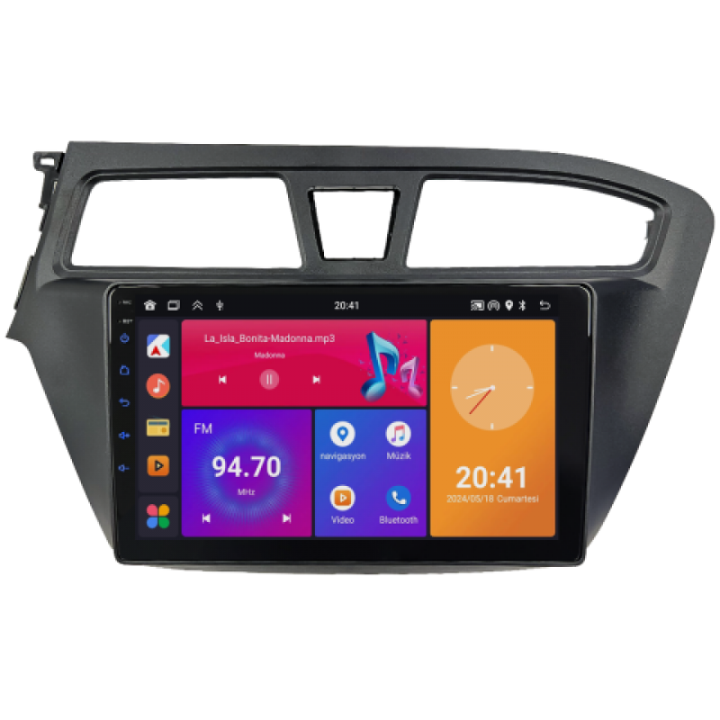 Hyundai i20 Android Multimedya Sistemi (2015-2017)