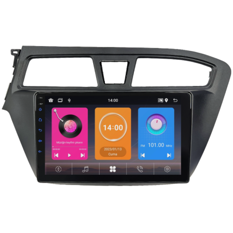 Hyundai i20 Android Multimedya Sistemi (2015-2017)