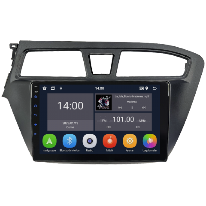 Hyundai i20 Android Multimedya Sistemi (2015-2017)
