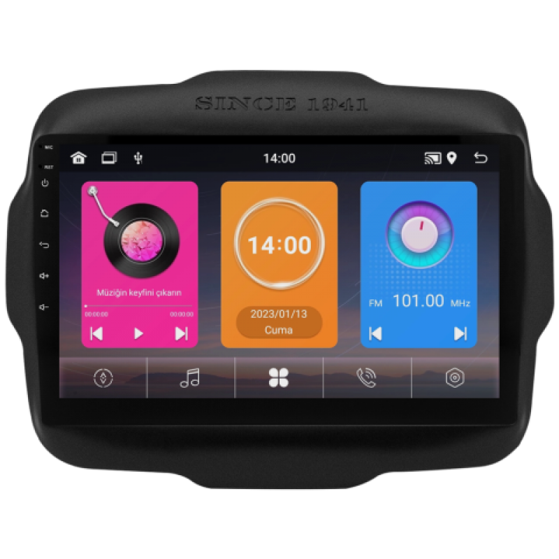 Jeep Renegade Android Multimedya Sistemi (2014-2023)