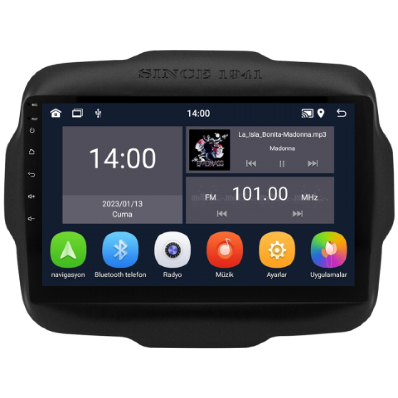 Jeep Renegade Android Multimedya Sistemi (2014-2023)