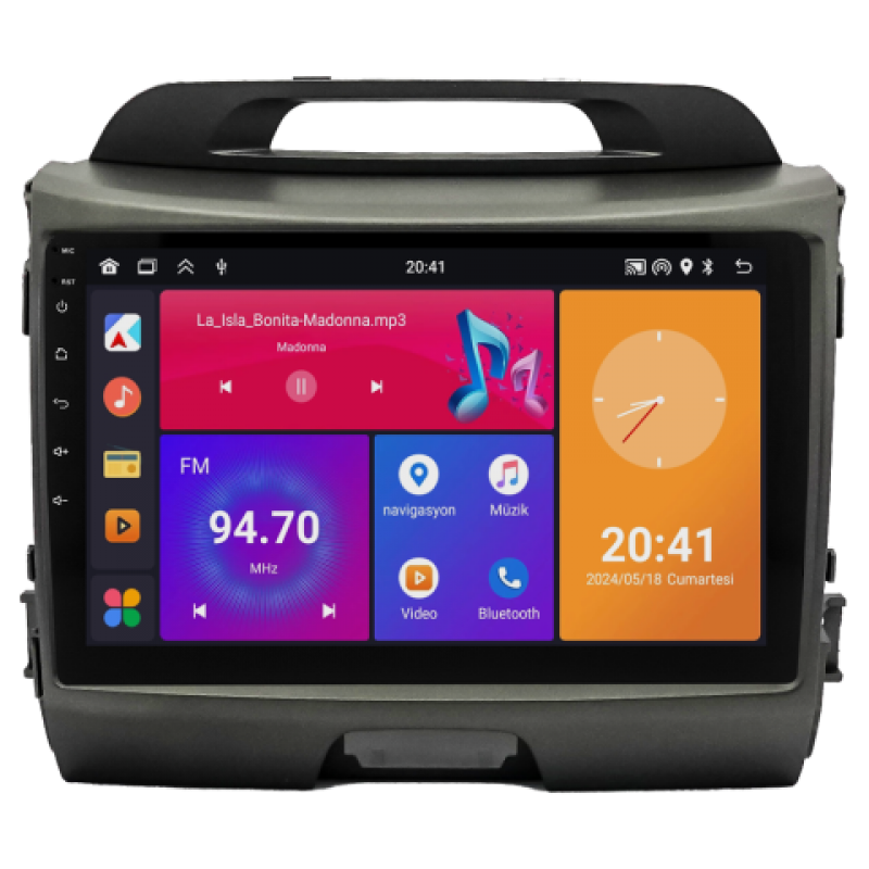 Kia Sportage Android Multimedya Sistemi (2011-2015)