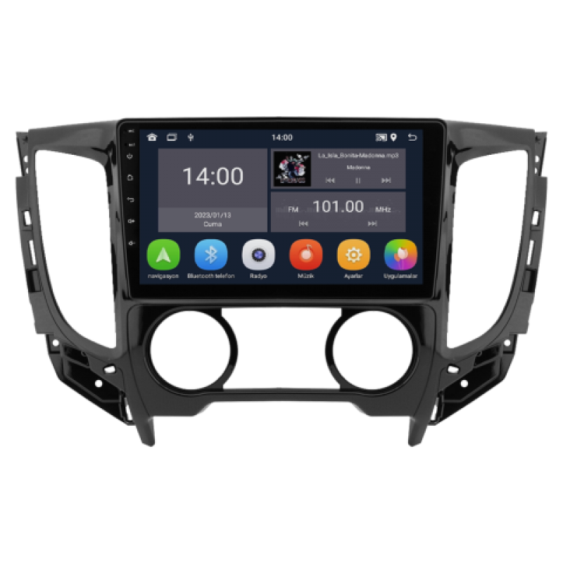 Mitsubishi L200 Android Multimedya Sistemi (2015-2019)