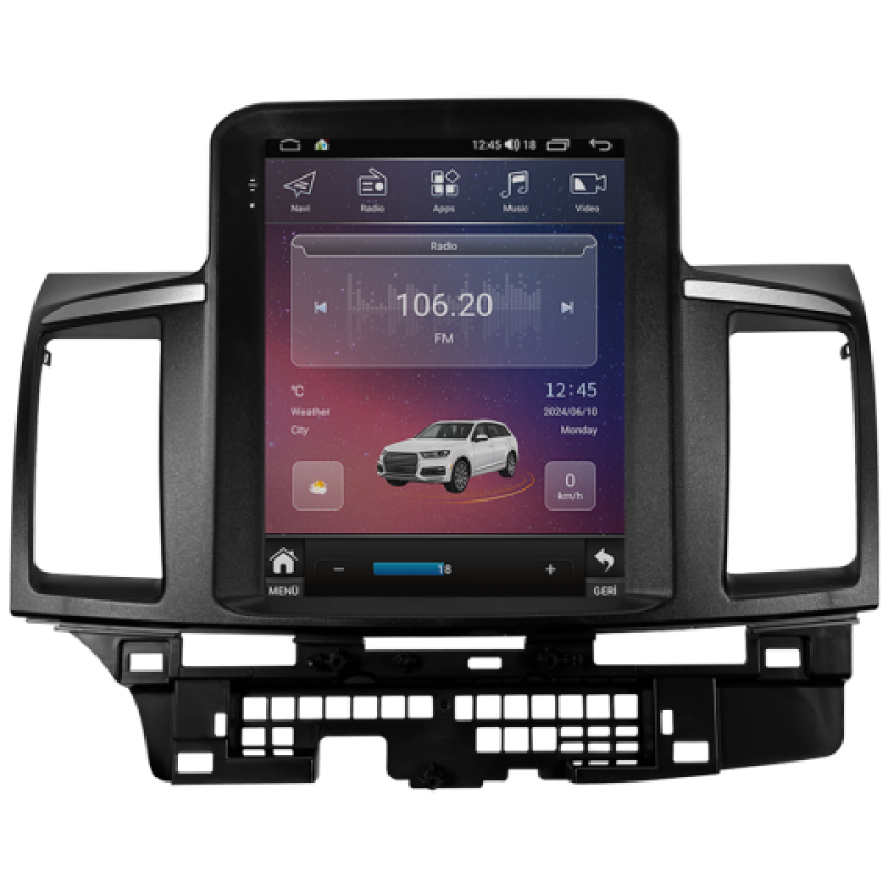 Mitsubishi Lancer Android Multimedya Sistemi (2008-2019)