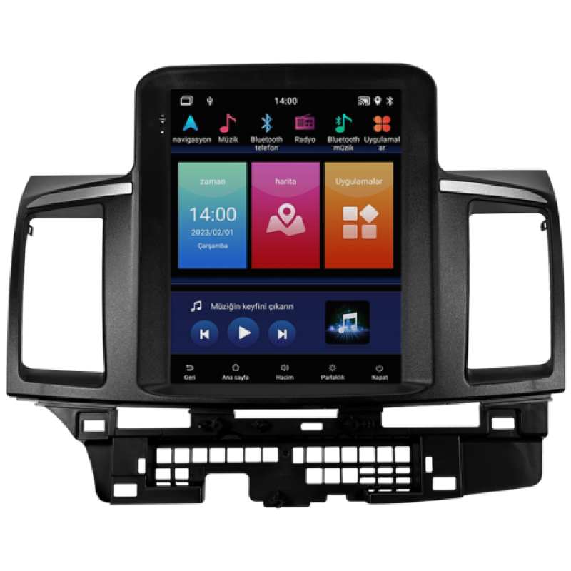 Mitsubishi Lancer Android Multimedya Sistemi (2008-2019)