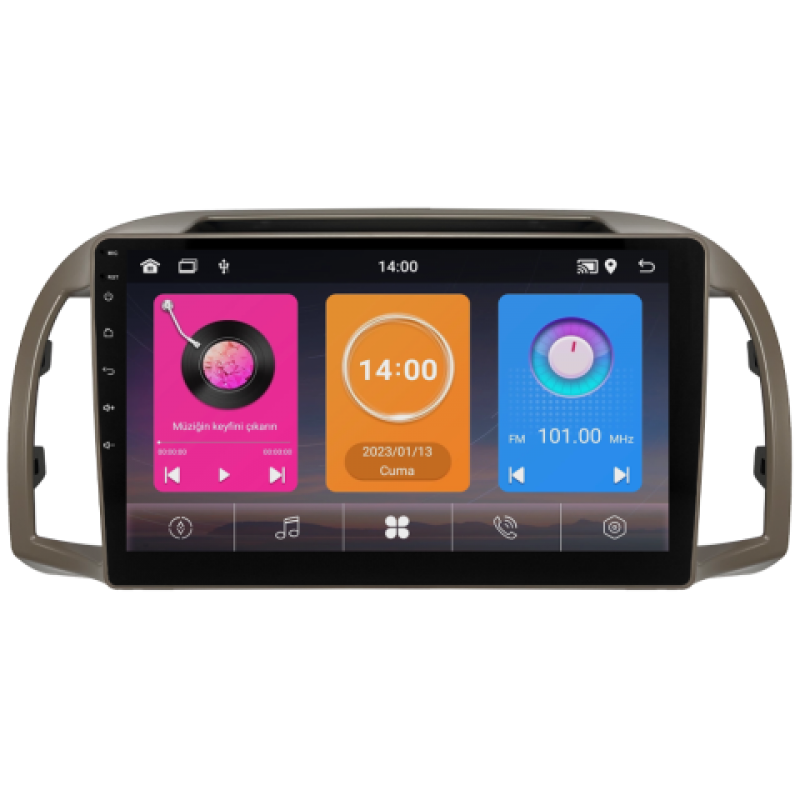 Nissan Micra Android Multimedya Sistemi (2002-2010)