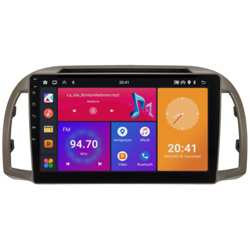 Nissan Micra Android Multimedya Sistemi (2002-2010)