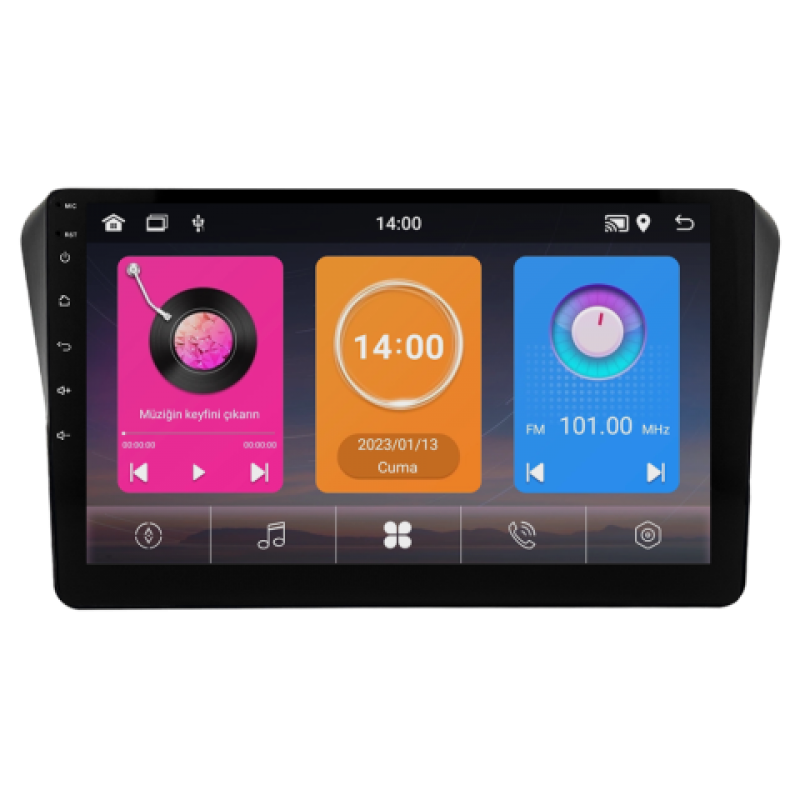 Nissan Micra Android Multimedya Sistemi (2018-2020)