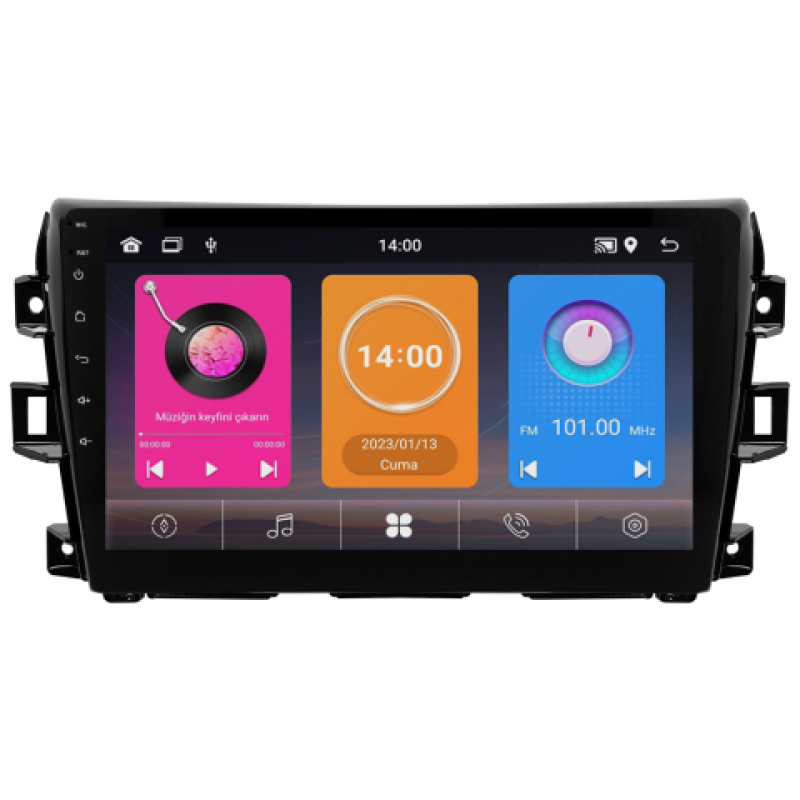 Nissan Navara Android Multimedya Sistemi (2016-2020)