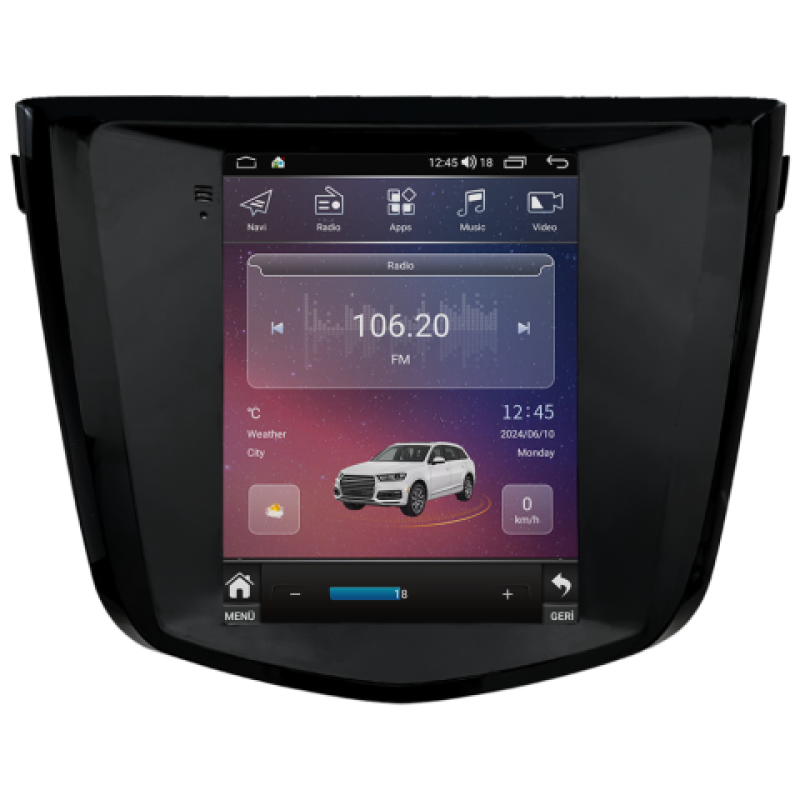 Nissan Qashqai Android Multimedya Sistemi (2015-2020)