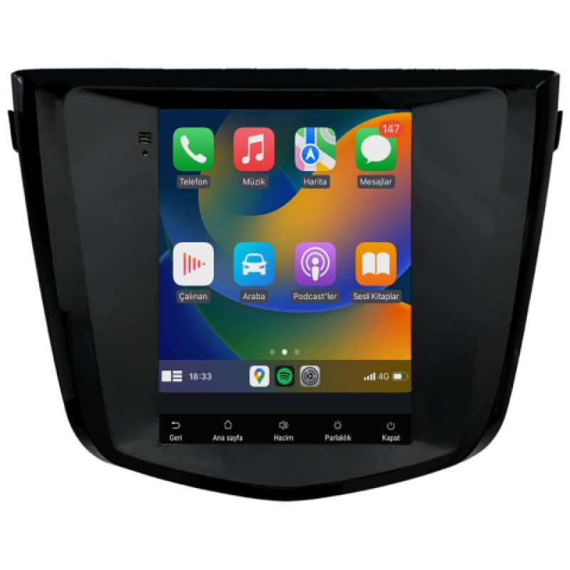 Nissan Qashqai Android Multimedya Sistemi (2015-2020)