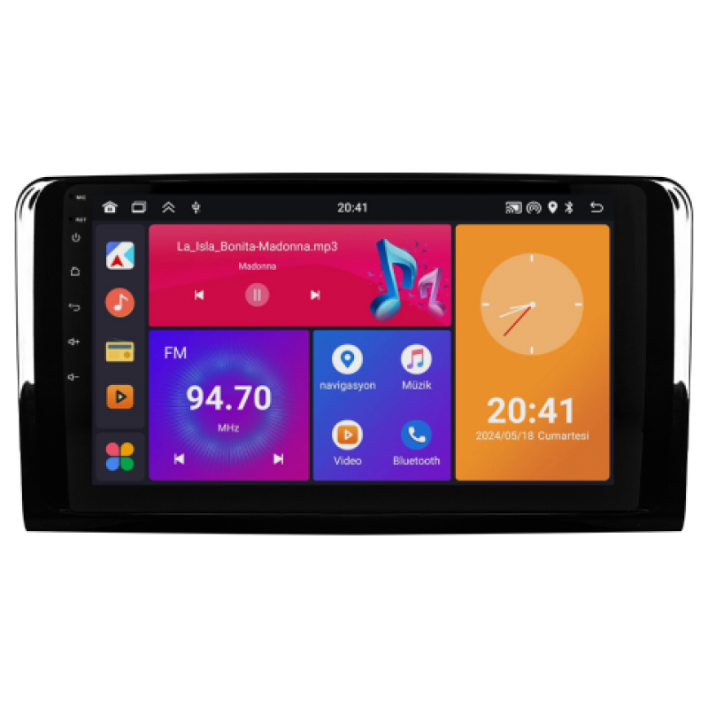 Mercedes ML164 Android Multimedya Sistemi 