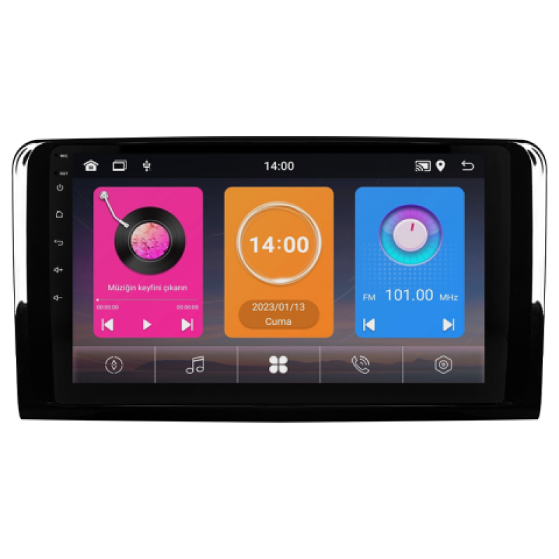 Mercedes ML164 Android Multimedya Sistemi CRV