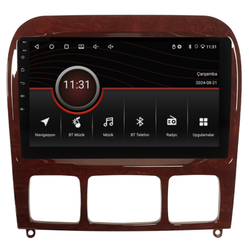 Mercedes S Class W220 Android Multimedya Sistemi (1999-2005)