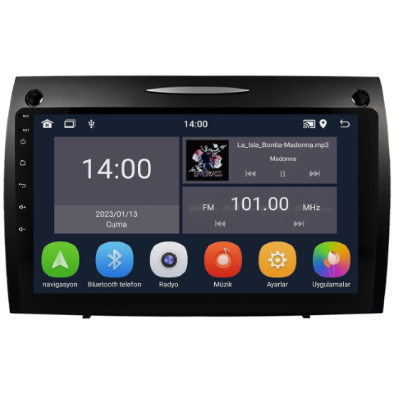 Mercedes Benz SLK Android Multimedya Sistemi (2008-2011)