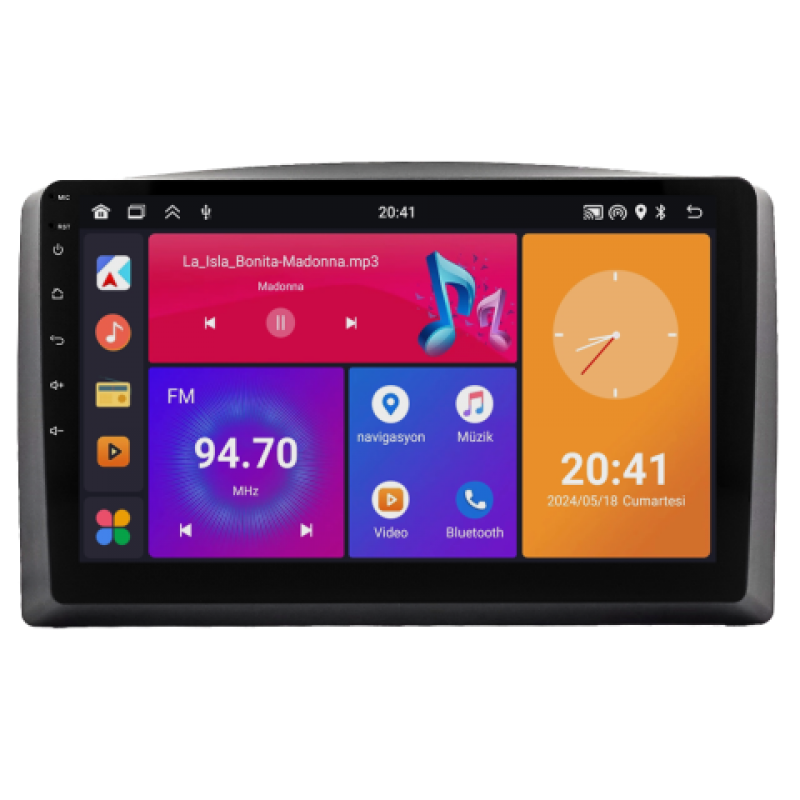 Mercedes Vito Android Multimedya Sistemi (2018-2024)