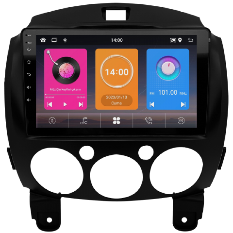 Mazda 2 Android Multimedya Sistemi (2008-2011) 